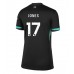 Maillot de foot Liverpool Curtis Jones #17 Extérieur vêtements Femmes 2024-25 Manches Courtes